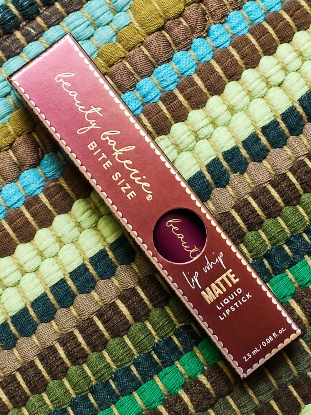 Beauty Bakerie Bite Size Matte Liquid Lipstick Waterproof Bearly Sweet. NIB.